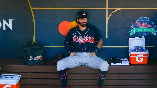 Free-agent shortstop Dansby Swanson still is pondering his options whether to re-sign with the Braves or to join another team. (Hyosub Shin / Hyosub.Shin@ajc.com)