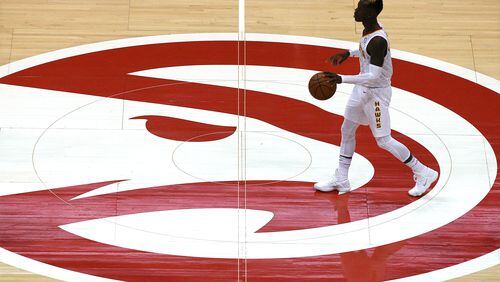 The Hawks will play their final regular-season game Tuesday at Philips Arena against the Sixers. (AJC file photo/Curtis Compton).