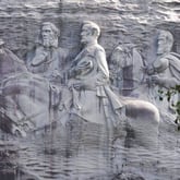 Who was the man who carved Stone Mountain?