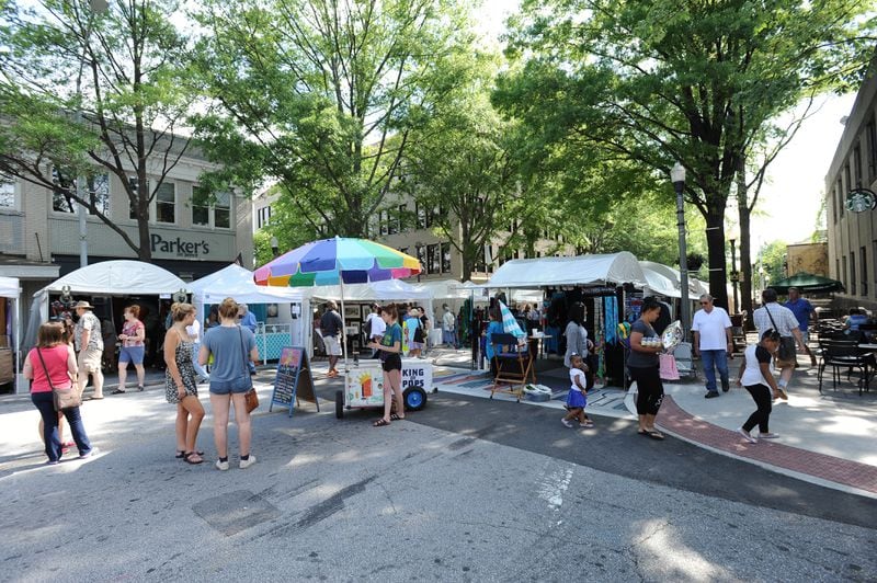 The Decatur Art Alliance presents an artist market in downtown Decatur on Oct. 2-3.
Contributed by the Decatur Art Alliance