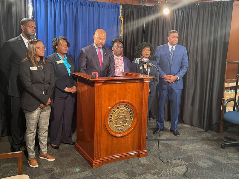 Georgia House of Representatives members recently held a press conference to demand more support for historically Black colleges and universities.