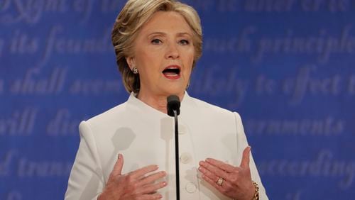 Democrat Hillary Clinton. (AP Photo/Patrick Semansky)