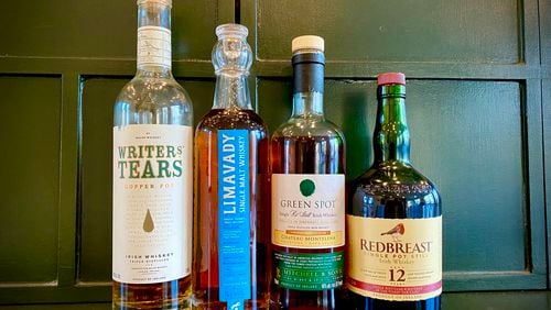 Irish whiskey is growing faster than any other spirit. Krista Slater for The Atlanta Journal-Constitution