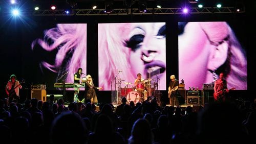 Blondie whisked fans back to the '70s with part of their set at Chastain Park Amphiteatre on Sunday. Photo: Photo: Robb Cohen Photography & Video /RobbsPhotos.com