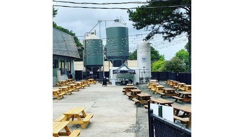 Scofflaw recently reopened its taproom and created a new outdoor space with picnic tables.