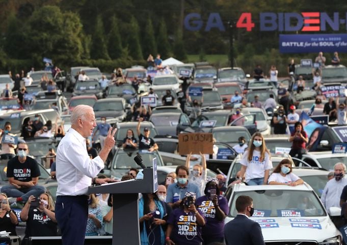 Biden rally in Georgia