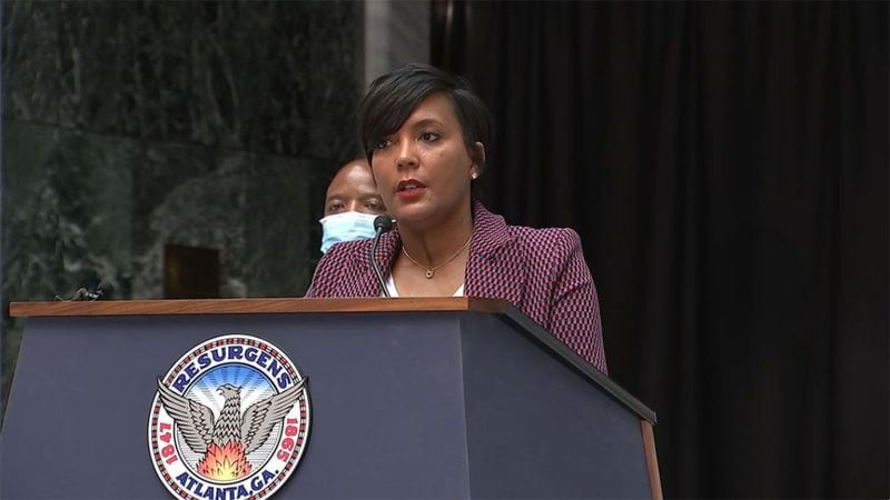 Atlanta Mayor Keisha Lance Bottoms and the mayors of other Georgia cities with mask requirements say those restrictions will stay in place despite Gov. Brian Kemp's legal challenge.