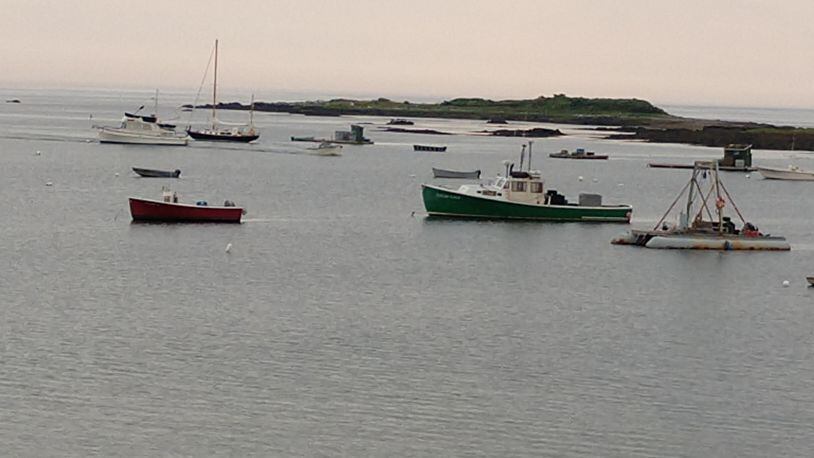 Dan Triscritti of Roswell  shared this photo from his 2019 summer vacation in Kennebunkport Maine of lobster boats in for the evening.