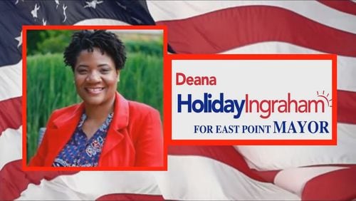 East Point Councilmember Deana Holiday Ingraham is the new mayor of East Point. CONTRIBUTED