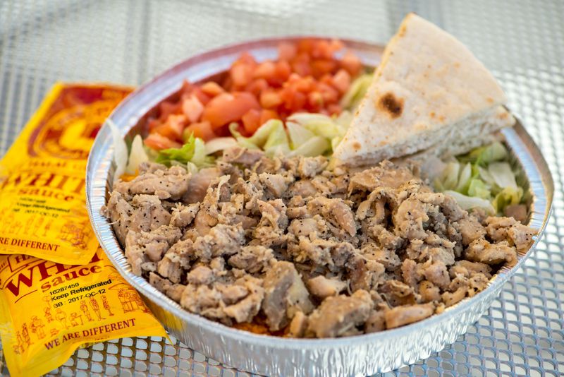 One of the new restaurants at Taste of Atlanta will be the Halal Guys, whose menu favorites include the Chicken Platter. CONTRIBUTED BY MIA YAKEL