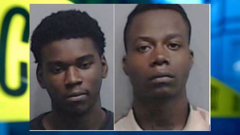 Jaquavious Johnson (left), Scean Mitchell (Credit: Fulton County Sheriff's Office)