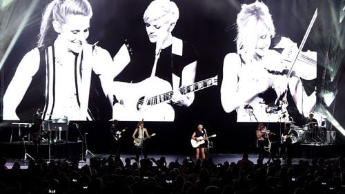 The Dixie Chicks return to Atlanta with a show Aug. 14 at Verizon Wireless Amphitheatre. Photo: Getty Images