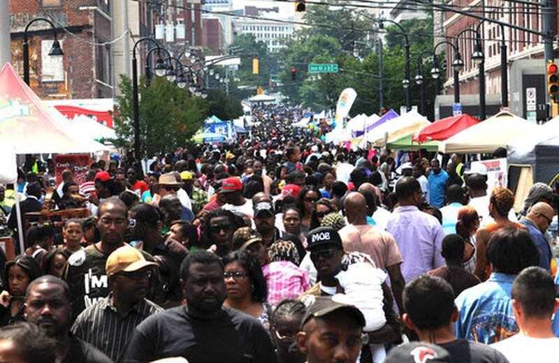 File photo from Sweet Auburn SpringFest.
