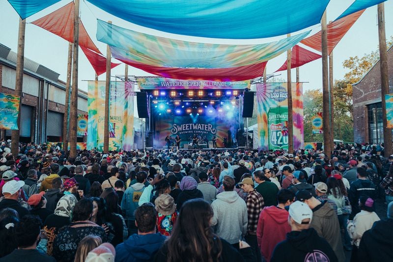 2024 SweetWater 420 Fest, Stage.
(Courtesy of SweetWater Brewing)