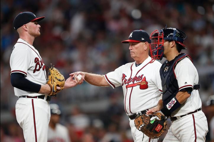 Photos: Braves take on the Red Sox