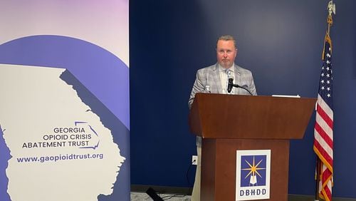 Georgia Department of Behavioral Health & Developmental Disabilities Commissioner Kevin Tanner, who leads the state's Opioid Crisis Abatement Trust, said groups can start applying on April 15 for grants from it through a new website: www.gaopioidtrust.org. Jeremy Redmon/jredmon@ajc.com