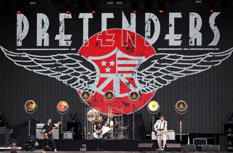 The Pretenders rocked their formidable hit list during a 45-minute set at SunTrust Park. Photo: Robb Cohen Photography & Video/ www.RobbsPhotos.com