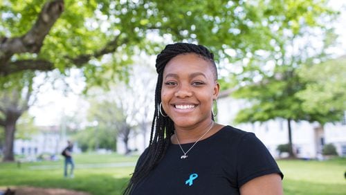 Chelsea Jackson, a senior at Emory, was awarded a Rhodes Scholarship for 2018. PHOTO CONTRIBUTED