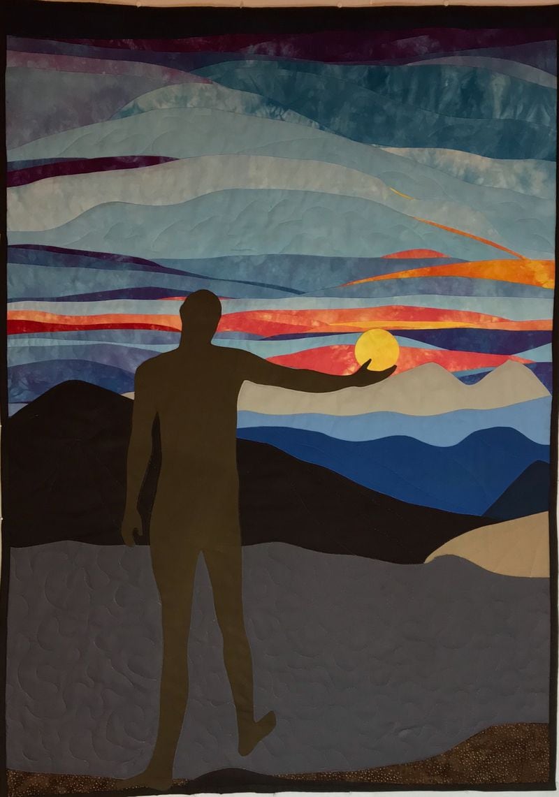 “Summer Solstice,” a quilt by Karen King-Giles of San Antonio, Texas, is included in the exhibit “Sacred Threads” at the Southeastern Quilt & Textile Museum in Carrollton.
Courtesy of Sacred Threads