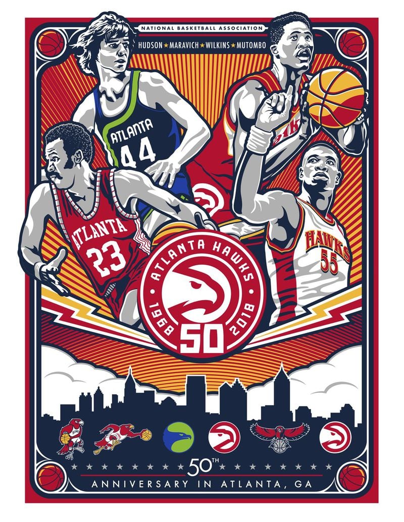The Atlanta Hawks are celebrating their 50th anniversary in the city by completing 50 acts of service to help 50,000 people in metro Atlanta.
