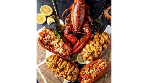 A variety of lobster rolls from the menu of BK Lobster. / BK Lobster Facebook page