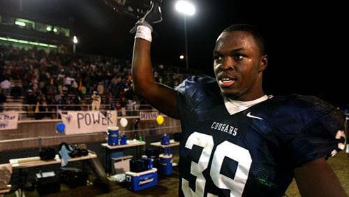 Newnan safety/tight end Alec Ogletree was the AJC’s 2009 Class 5A defensive player of the year in 2009. He was an All-SEC player at Georgia who played nine NFL seasons.