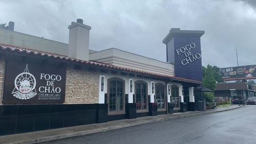 Fogo de Chao on Piedmont Road reopened on Saturday, a couple of days after a man was shot and killed by Atlanta police. A security guard was injured in the shooting. (Credit: Caroline Silva / caroline.silva@ajc.com)