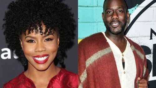Brandee Evans and Nicco Annan are leads in the upcoming Starz drama "P Valley," set in Mississippi, shot in Atlanta.