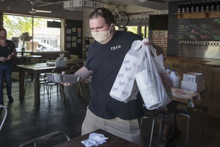 How Main Street in one Atlanta suburb is digging in against pandemic