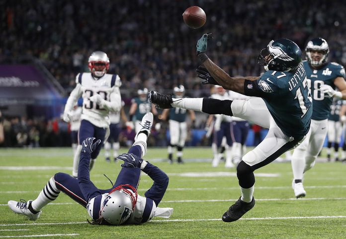 Photos: Eagles take halftime lead in Super Bowl LII