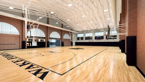 An artist rendering of the $9 million Shah Basketball complex. Photo provided.