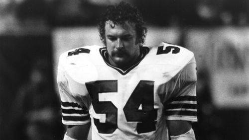 Former linebacker Fulton Kuykendall played for the Atlanta Falcons from 1975-1984.