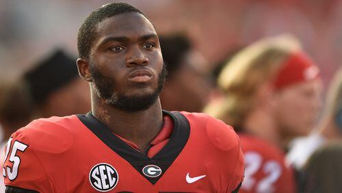 Jaleel Laguins played in 6 games for Georgia. 
AJ Reynolds/Special