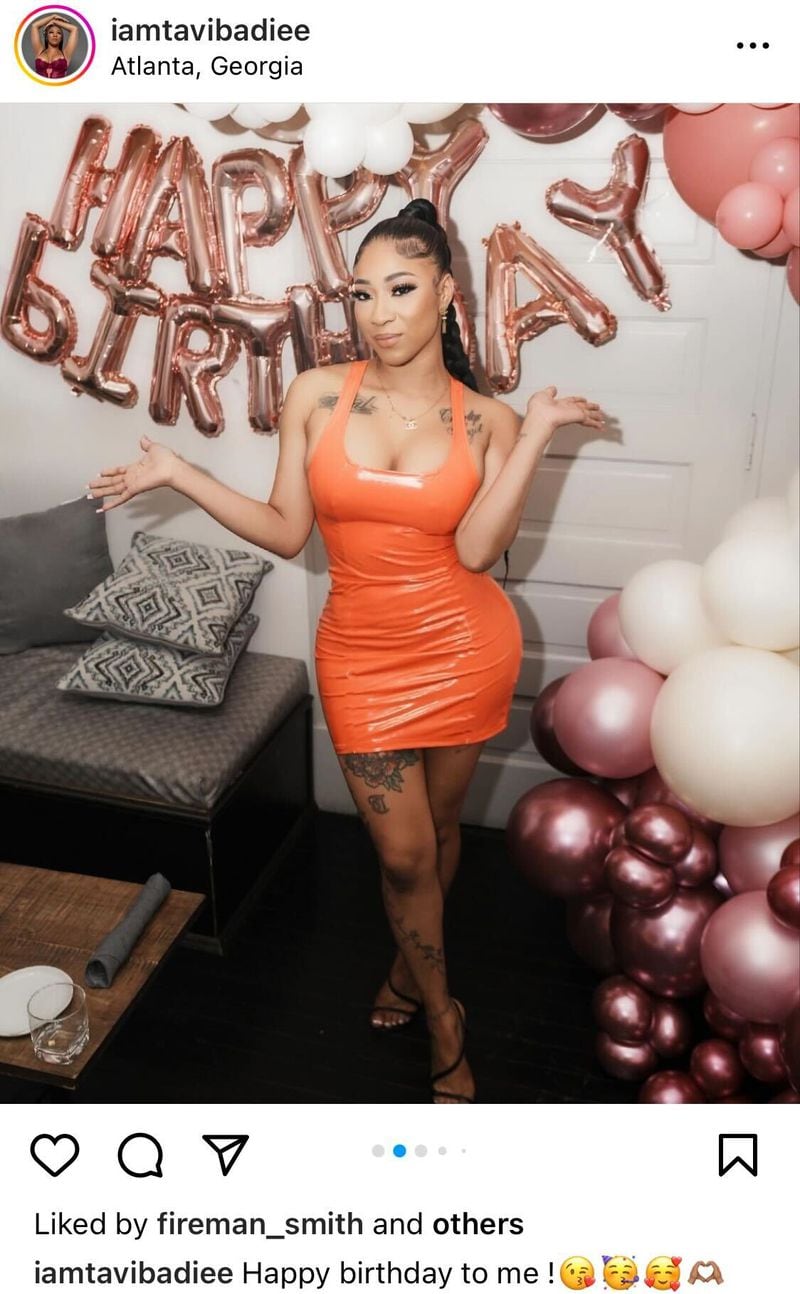Teisha Brewley, who was known to her more than 40,000 Instagram followers as Tavibadiee, was killed Tuesday, May 31, 2023, while taking an Uber in Buckhead.