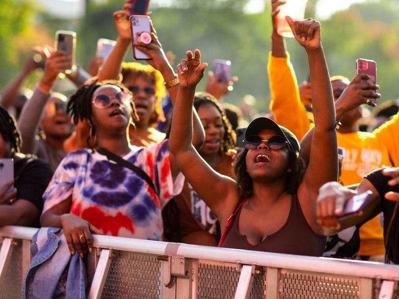 The crowd gets into the groove at One Musicfest 2022. Photo: Courtesy of One Musicfest