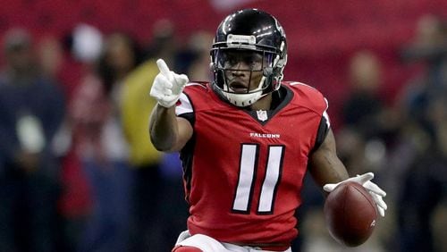 Falcons wide receiver Julio Jones is going to his first Super Bowl.