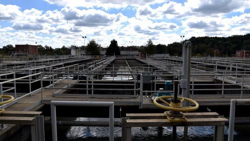 The Snapfinger Advanced Wastewater Treatment Plant, in operation since 1978 is being expanded. BRANT SANDERLIN/BSANDERLIN@AJC.COM File Photo