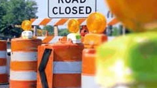 On part of June 8 and 9, Piedmont Road will be closed for repair work on the railroad crossing. Courtesy of Cobb County