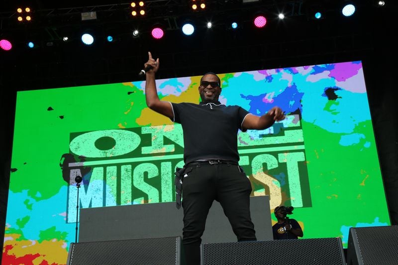 Uncle Luke performs at the 10th anniversary of One Musicfest at Centennial Park in Atlanta in 2019. The hip-hop and R&B festival plans to return Oct. 9-10 at Centennial Olympic Park, according to founder Jason “J” Carter. Tyson Horne-tyson.horne@ajc.com