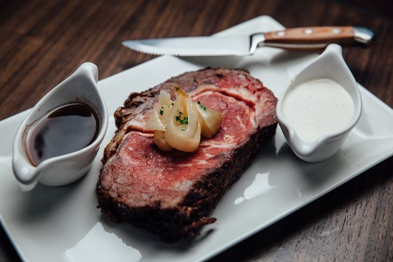 The Mercury’s prime rib is Certified Prime from Revere Meat Co. Credit: Justen Clay.
