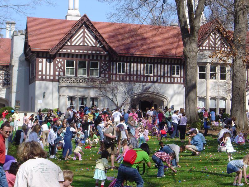 Prize-filled eggs continue to be the big draw at Eggstravaganza, Callanwolde’s seasonal search. This year’s event will be 10 a.m.-noon March 26. CONTRIBUTED BY CALLANWOLDE FINE ARTS CENTER