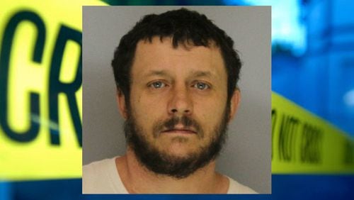 James Grindle is accused of assaulting several people, including a woman in a wheelchair, according to the Hall County Sheriff's Office.