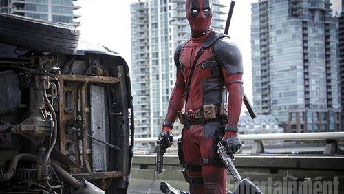 Ryan Reynolds plays a snarky “hero” in “Deadpool.”