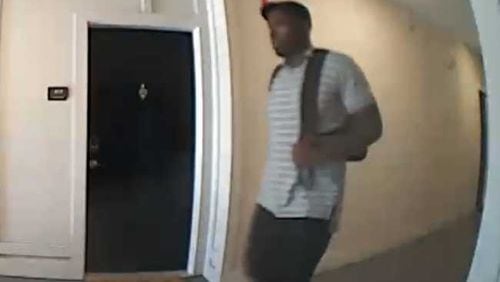 Atlanta police say this man is a suspect in the death of Alex Newton, an East Atlanta Village resident who was killed in after walking in on a burglary. (Credit: Atlanta police)