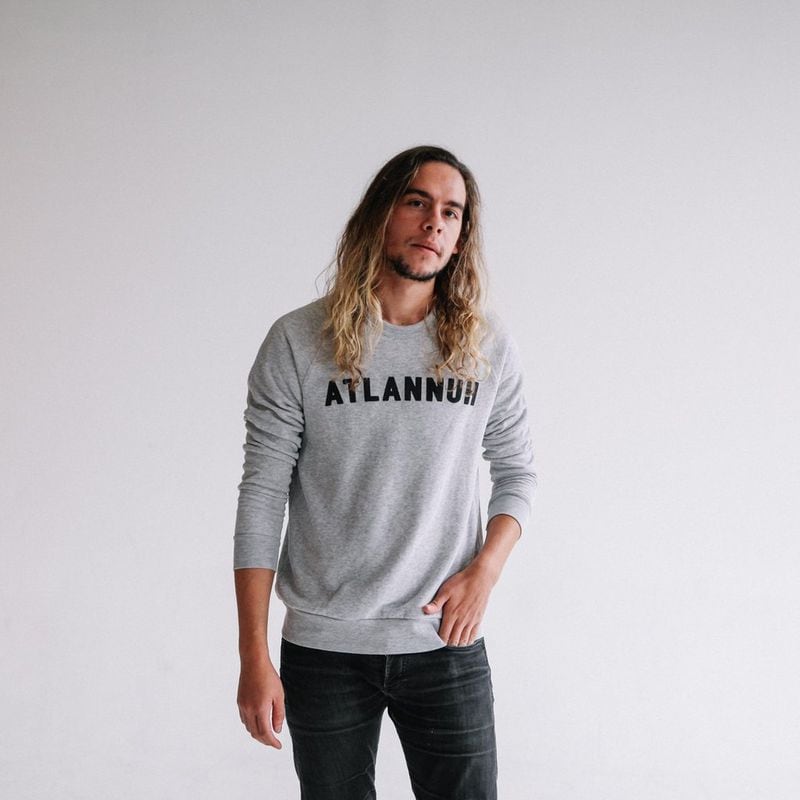 Atlannuh sweatshirt by Rosser Riddle at Citizen Supply. CONTRIBUTED