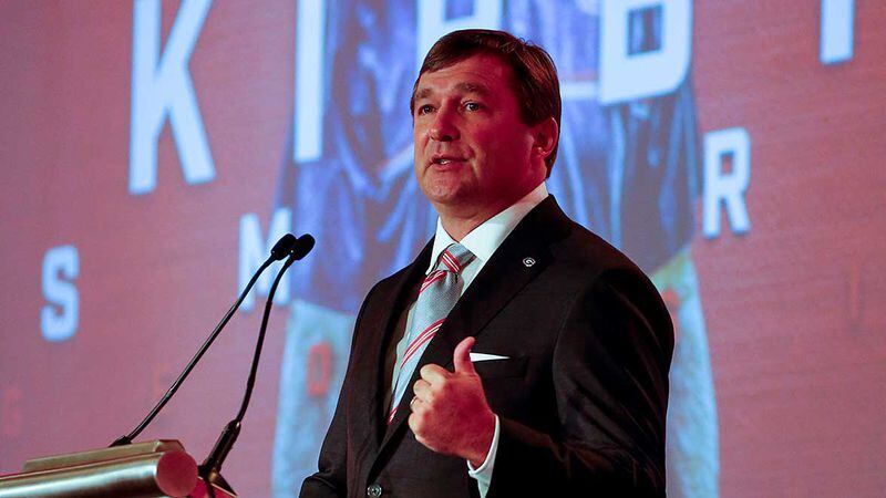 Kirby Smart and the Georgia Bulldogs took center stage Tuesday on Day 2 of the four-day SEC Media Days gathering in Hoover, Ala.