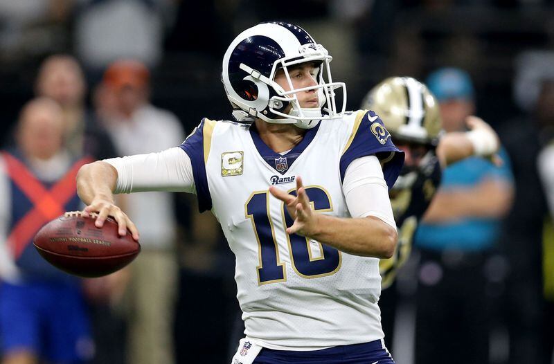 Jared Goff and the Rams will have to adjust to the noise levels of the Superdome.