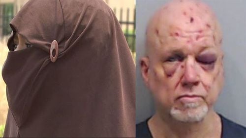 A delivery driver was allegedly attacked by a customer.