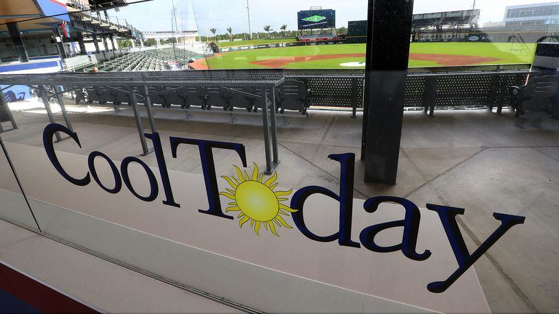 CoolToday Park, the Braves' spring training home in North Port, Florida. (Curtis Compton/ccompton@ajc.com)