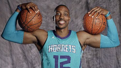 The Hawks traded Dwight Howard to the Hornets in June. (AP Photo)